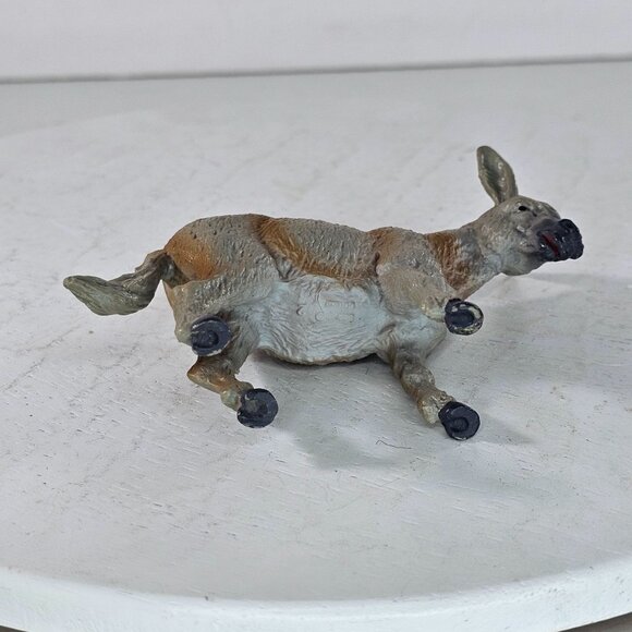 Schleich Donkey Adult Retired 1989 Figure #13212 Animal Early Edition Germany - Picture 7 of 10